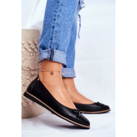 Dámské balerínky Sergio Leone černé BL612 černá 1