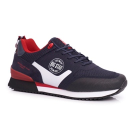 Pánské sportovní boty Big Star Navy Blue FF174205 námořnická modř 1