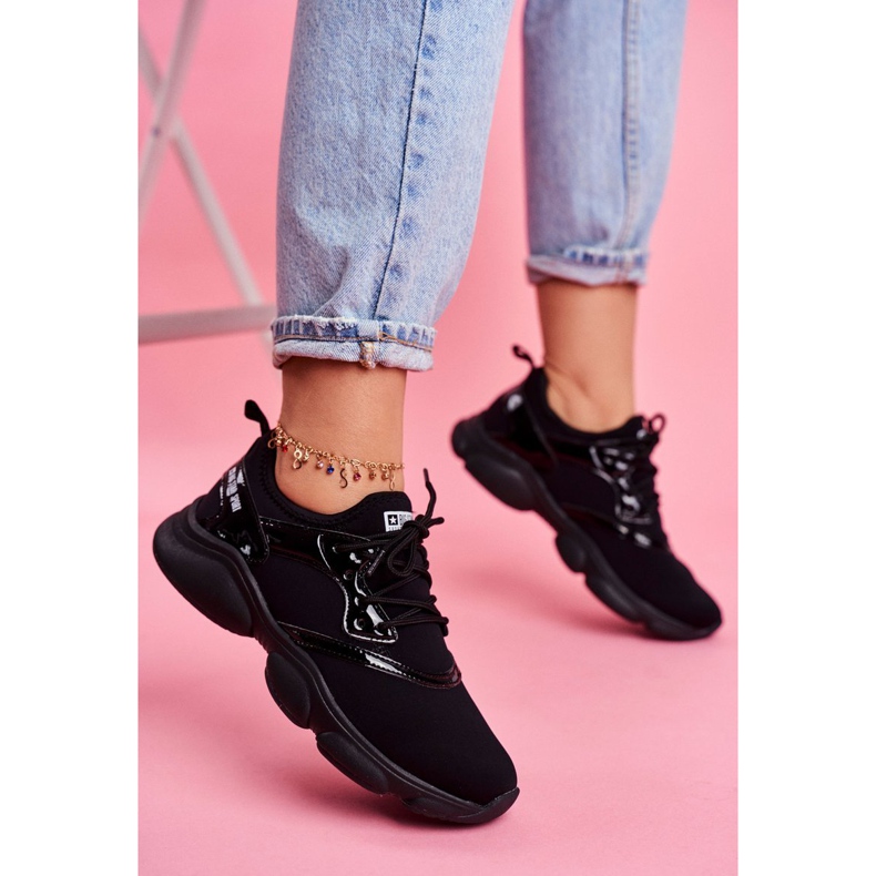 Dámské sportovní boty Tenisky Big Star černé FF274932 černá 1