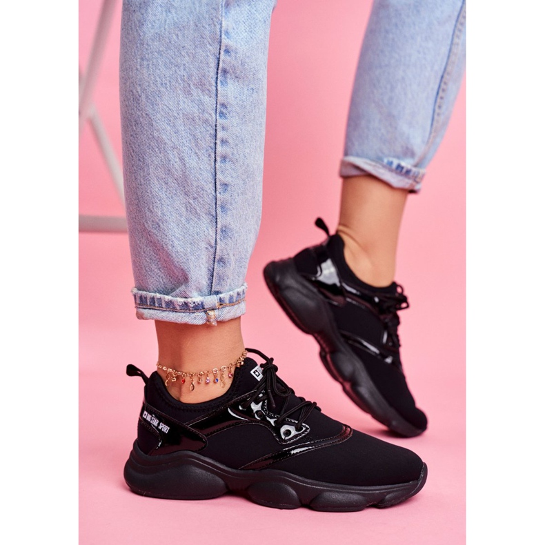 Dámské sportovní boty Tenisky Big Star černé FF274932 černá 2