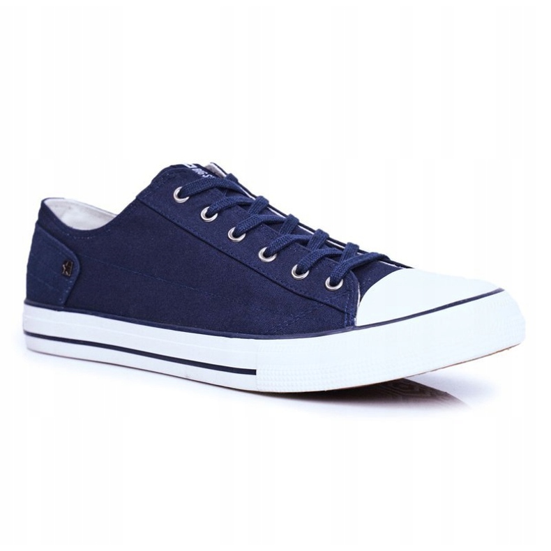 Pánské tenisky Big Star Navy Blue DD174270 modrý 1