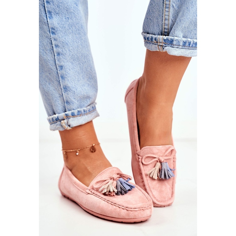 EVE Dámské mokasíny semišové 20PB35-2003 Pink Donna Mia růžový 1