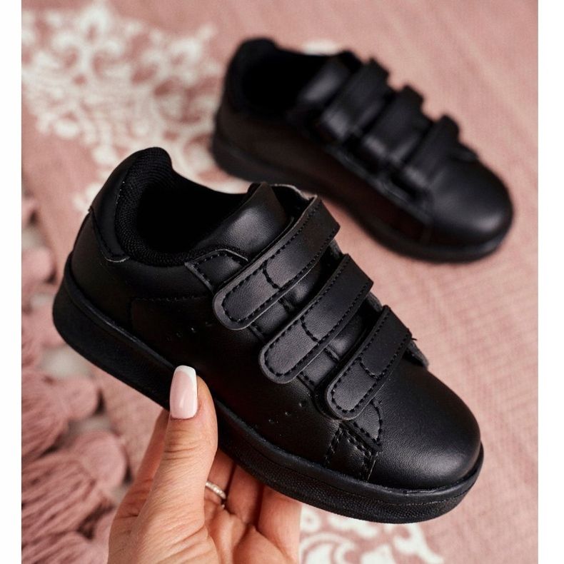 FRROCK Sportovní obuv Dětská mládež Černá Fifi se suchým zipem 1