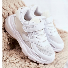 Sportovní obuv Dětská bílá Abckids B933204077 bílý 1 Sportovní obuv Dětská bílá Abckids B933204077 bílý 1