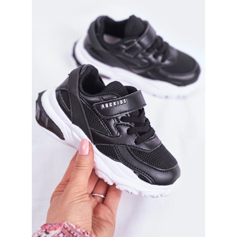 Sportovní černá dětská obuv Abckids B933204077 2 Sportovní černá dětská obuv Abckids B933204077 2