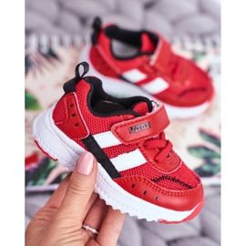 Červená dětská sportovní obuv ABCKIDS B933104083 červené 2