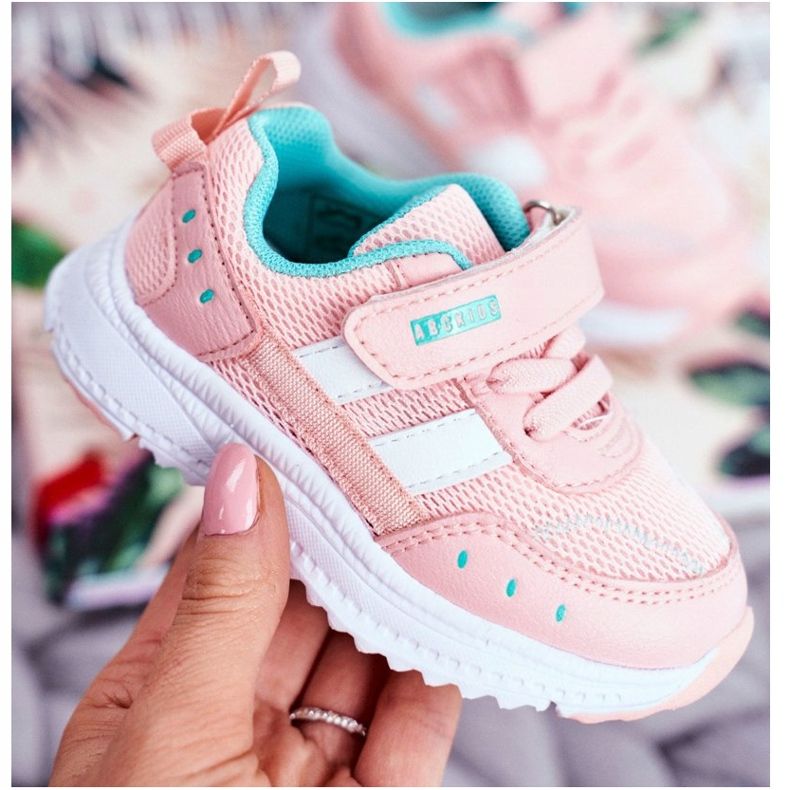 Růžová dětská sportovní obuv ABCKIDS B933104083 růžový 2