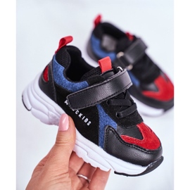 ABCKIDS Černá a námořnická modrá dětská sportovní bota ABCIDS B932104063 černý 2