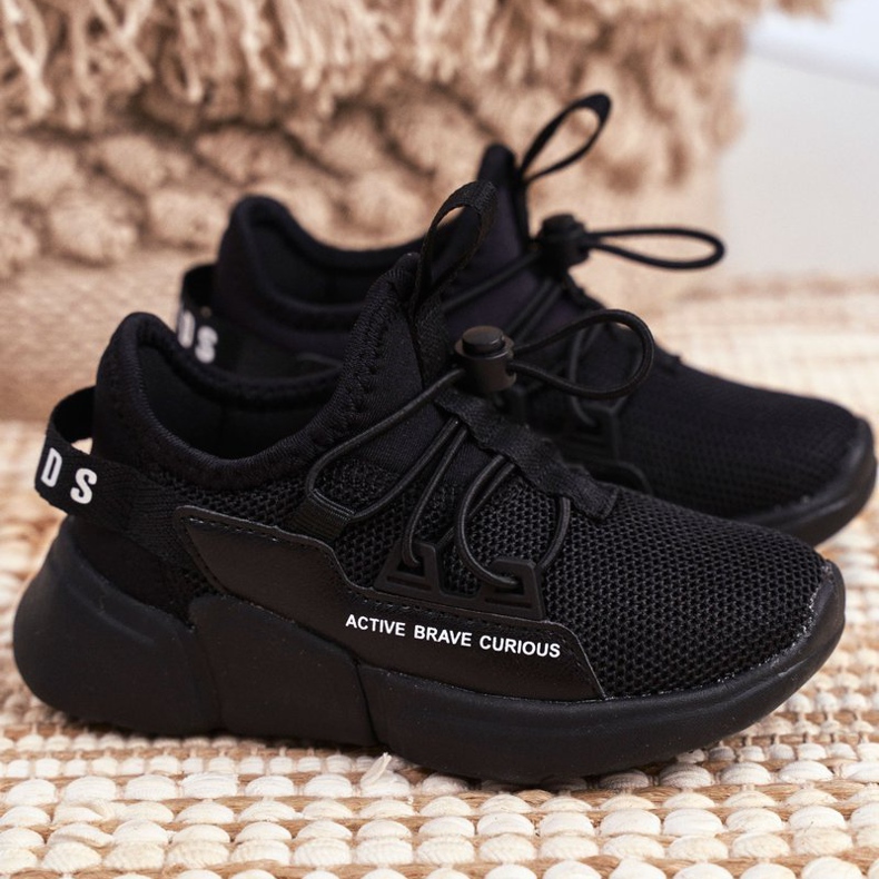 Sportovní obuv Dětská černá mládež ABCKIDS B012210073 černý 1