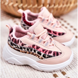 FRROCK Sportovní dětské boty Pink Dante růžový 2