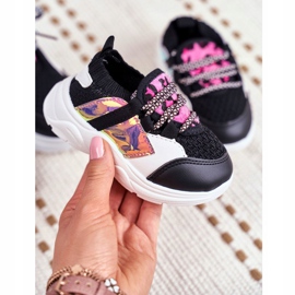 FRROCK Černá sportovní obuv Velma pro děti 2