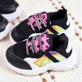 FRROCK Černá sportovní obuv Velma pro děti 1