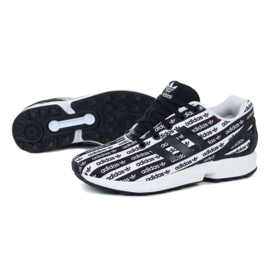 Boty Adidas Zx Flux Jr EG4117 bílý černý 1