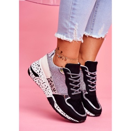 Dámská sportovní obuv Silná podrážka Černá Nokien 1