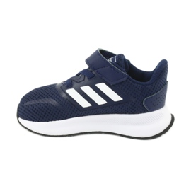 Boty Adidas Runfalcon I Jr EG6153 bílý námořnická modř 2
