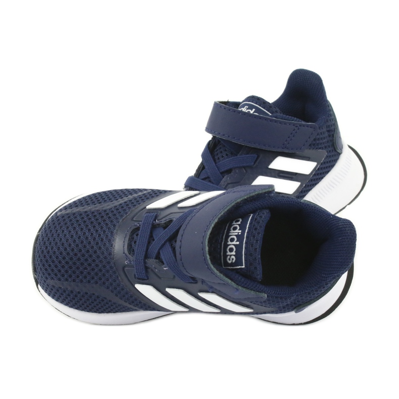 Boty Adidas Runfalcon I Jr EG6153 bílý námořnická modř 5