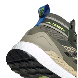 Boty Adidas Terrex Free Hiker M EF0368 béžový zelený 2