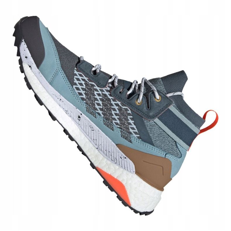 Boty Adidas Terrex Free Hiker M EF0369 vícebarevný šedá 1