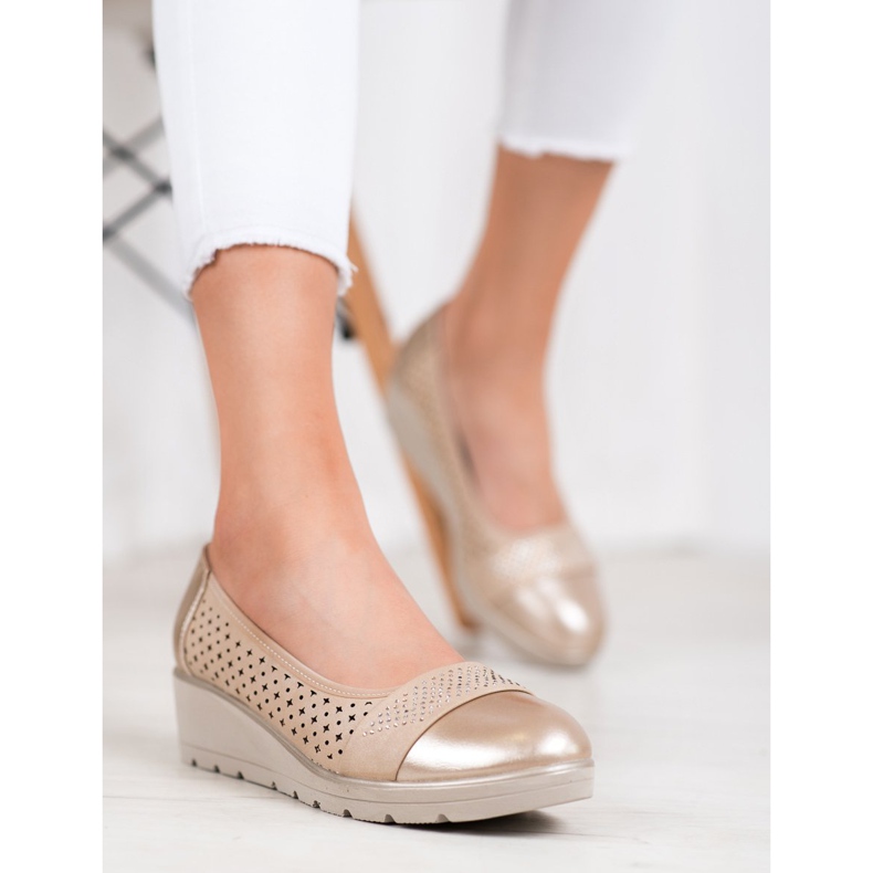 Comer Čerpadla s krychlovým zirkonem hnědý žlutá 1