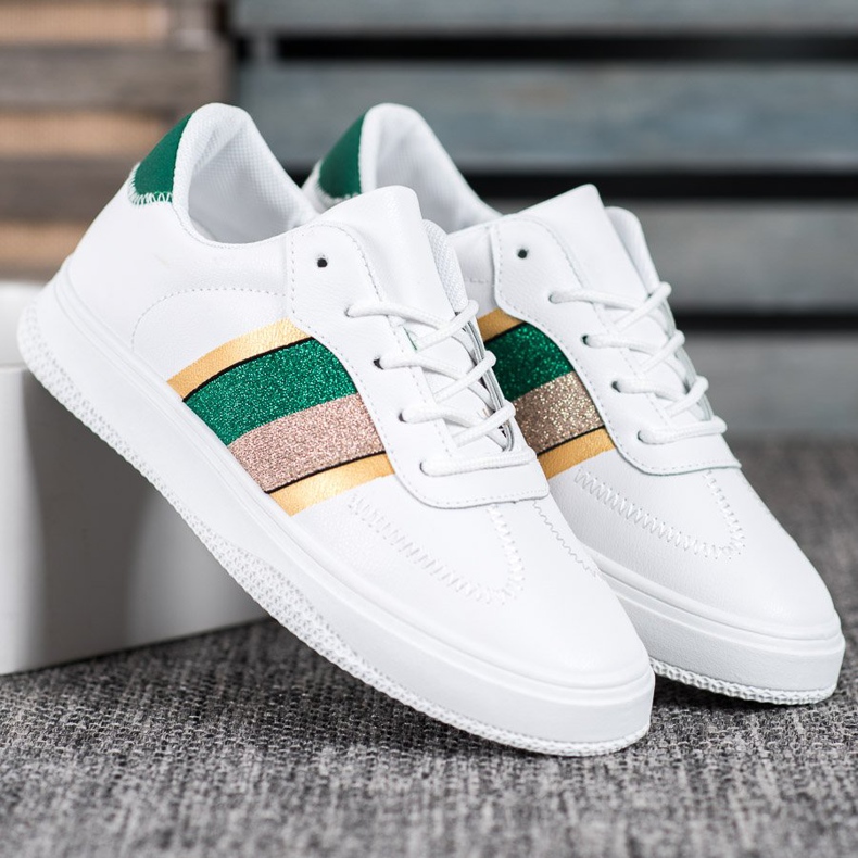 Small Swan Módní sportovní obuv bílý 1