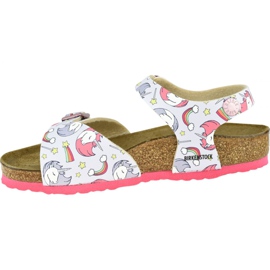 Sandály Birkenstock Rio Plain Bfdd Kids 1015620 růžový 1
