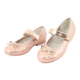 Baletky Golden Rose s mašlí American Club GC03 / 20 růžový žluť 3