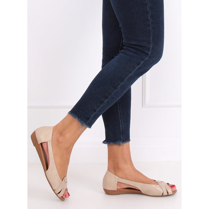 Balerína střih béžová CC221P béžová béžový 1