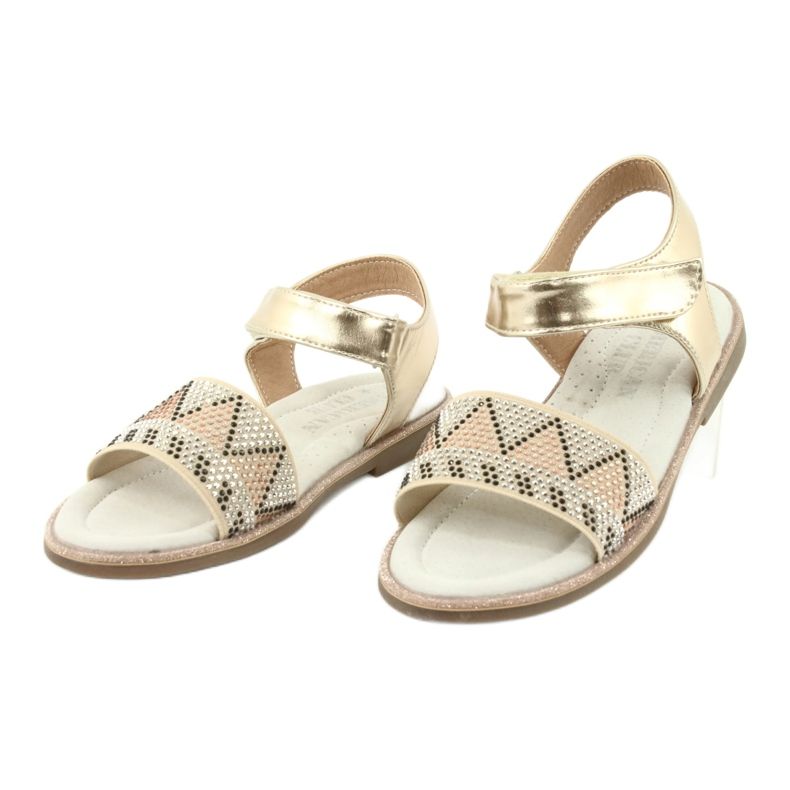 American Club Sandály dívky černý 2