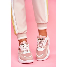 SEA Dámská sportovní obuv Tenisky bílá a růžová Martina bílý růžový 2