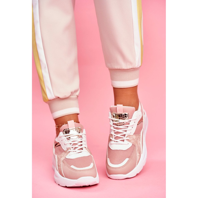 SEA Dámská sportovní obuv Tenisky bílá a růžová Martina bílý růžový 2