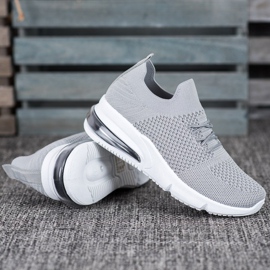 Sweet Shoes Textilní sportovní obuv šedá 1