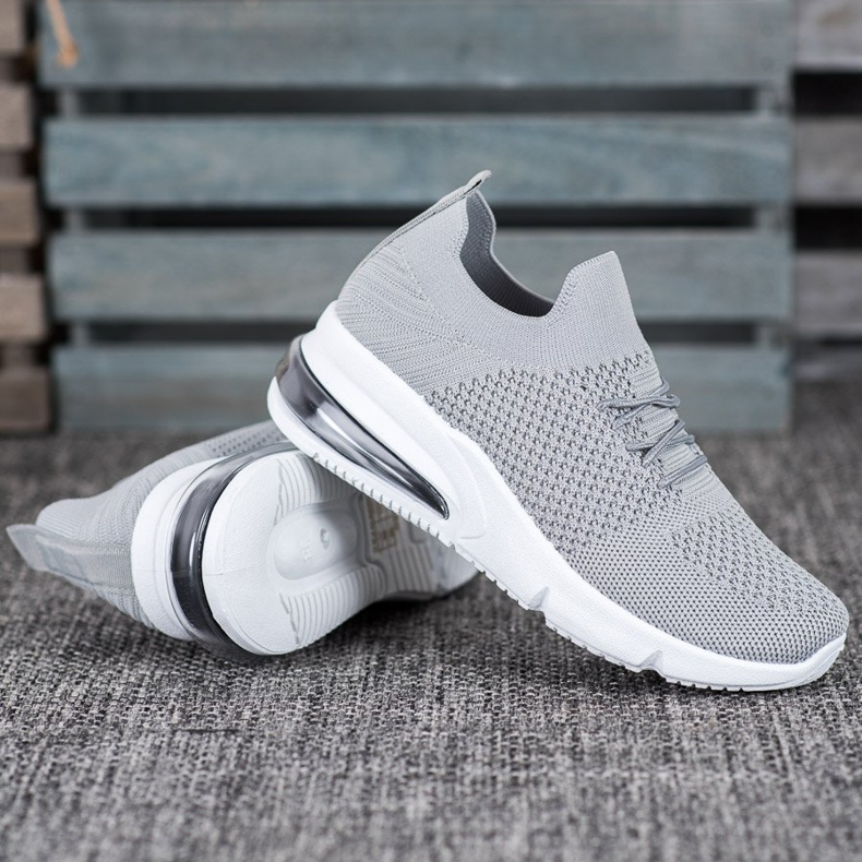 Sweet Shoes Textilní sportovní obuv šedá 1