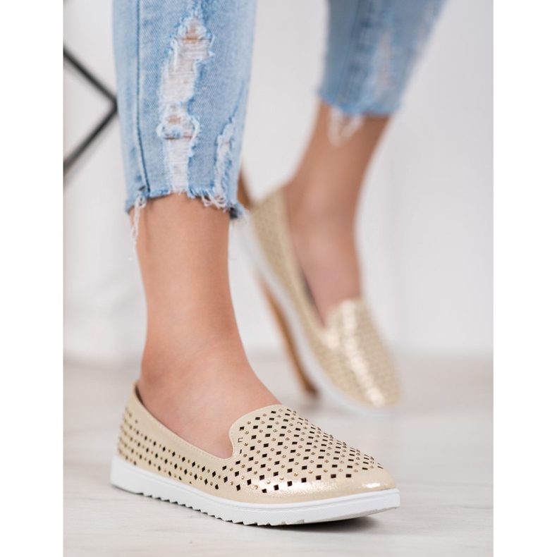 Renda Styloví páni s krystaly žlutá 2