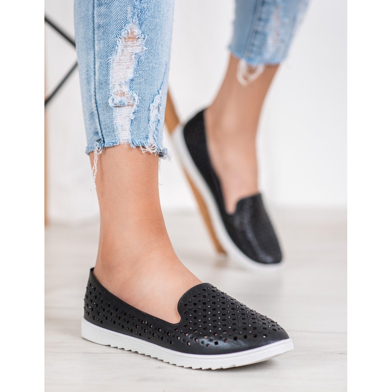 Renda Styloví páni s krystaly černá 2