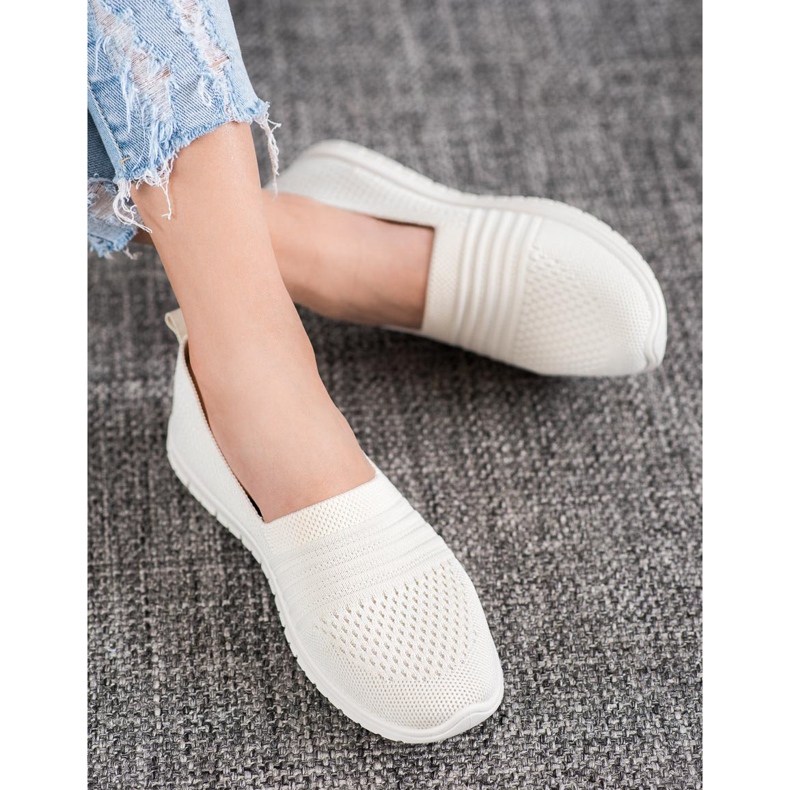 SHELOVET Pohodlné prolamované slipy hnědý 2