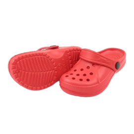 Dětské boty Befado Crocs červené 159X005 4