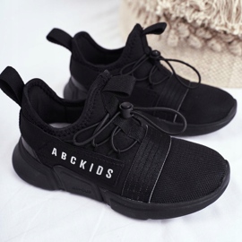 Sportovní obuv Dětská černá mládež ABCKIDS B012310074 černý 1