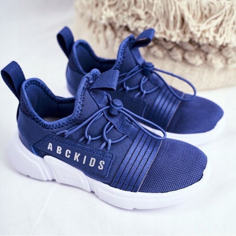 Sportovní dětské boty Navy Blue ABCKIDS B012310074 modrý 1 Sportovní dětské boty Navy Blue ABCKIDS B012310074 modrý 1