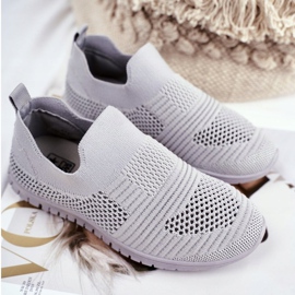 EVE Šedá dětská sportovní obuv Bobi 1