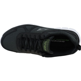 Skechers Track-Bucolo M 52630-BKW černý modrý 2