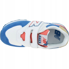 Boty New Balance Jr YV574SCF bílý modrý 2