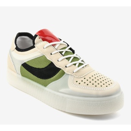 Zelené sportovní boty tenisky LA51P vícebarevný zelená 1