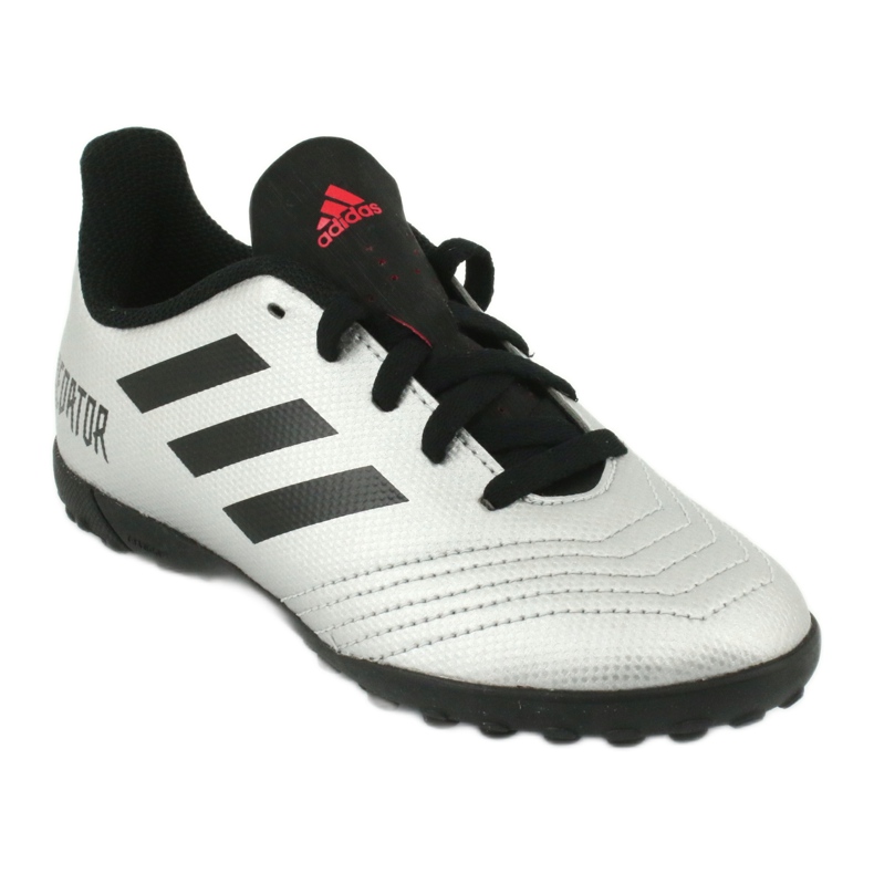 Kopačky Adidas Predator 19.4 Tf Jr G25825 stříbrný 1
