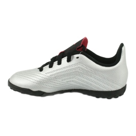 Kopačky Adidas Predator 19.4 Tf Jr G25825 stříbro 2