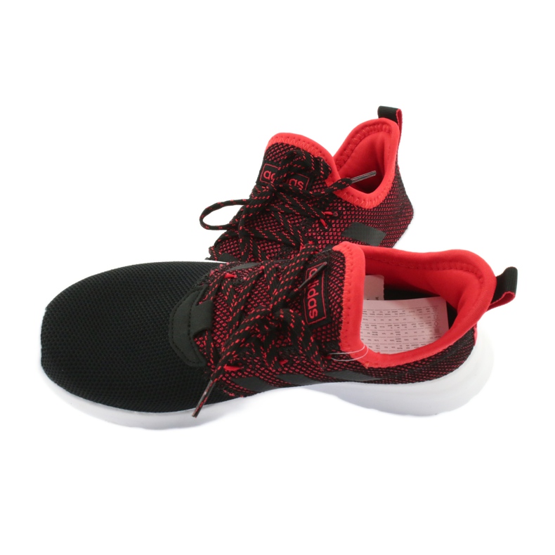 Boty Adidas Lite Racer Rbn Jr F36783 černá červené 5