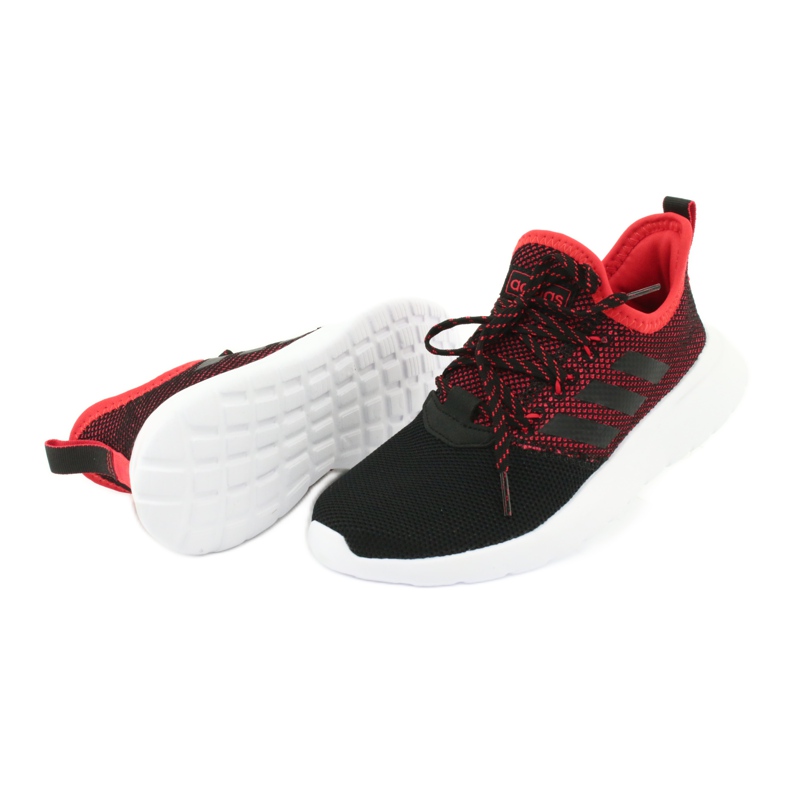 Boty Adidas Lite Racer Rbn Jr F36783 černý červený 4