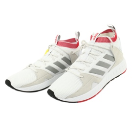 Boty Adidas Questarstrike Mid M G25775 bílý červený šedá 2