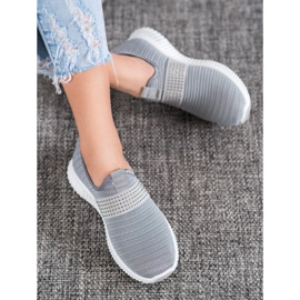 SHELOVET Nazouvací sportovní obuv šedá 2