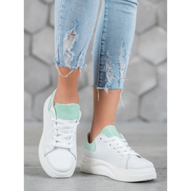 SHELOVET Sportovní Boty Na Platformě bílý 2