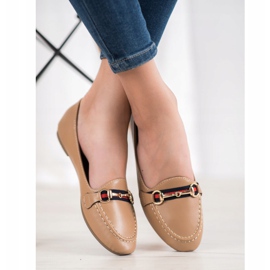 Clowse Módní páni s eko kůží hnědý 1